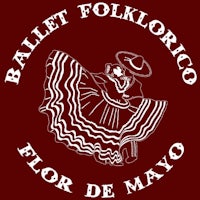 the logo for ballet folklorico flore de mayo