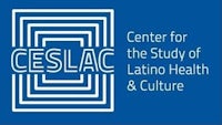 the logo for the center for the study of latino health and culture